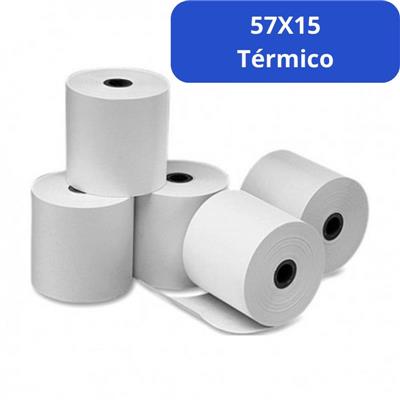 Rollo de papel termico 57x15Mts.