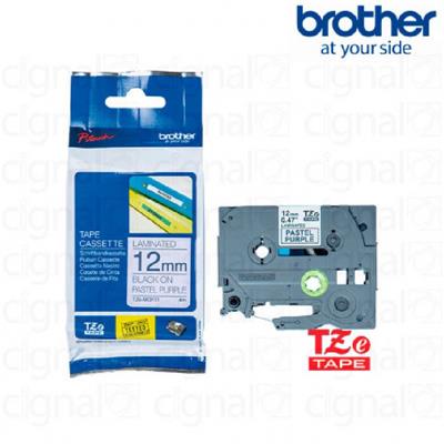 Cinta P/Rotuladora Brother PT-H110 TZE-MQF31 Negro